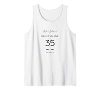 Life is Better in ILLE-ET-VILAINE Number 35 Rennes Bretagne Tank Top