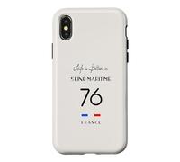 Life is better in SEINE MARITIME Rouen 76 Normandie France Case for iPhone X/XS