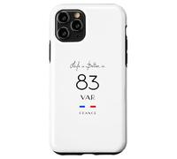 Life is better in VAR Number 83 Provence Côte d'Azur Black Case for iPhone 11 Pro