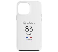 Life is better in VAR Number 83 Provence Côte d'Azur Black Case for iPhone 13 Pro Max