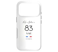 Life is better in VAR Number 83 Provence Côte d'Azur Black Case for iPhone 17 Pro