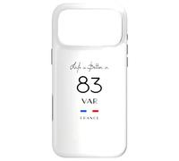 Life is better in VAR Number 83 Provence Côte d'Azur Black Case for iPhone 17 Pro Max