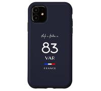Life is better in VAR Number 83 Provence Côte d'Azur France Case for iPhone 11