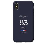 Life is better in VAR Number 83 Provence Côte d'Azur France Case for iPhone X/XS