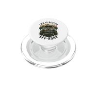 Life Is Better Off-Road Retro 4x4 Truck Mountain Sunset PopSockets PopGrip for MagSafe