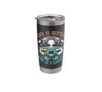 Life is Better On A Float Water Tubing River Floating Stainless Steel Insulated Tumbler