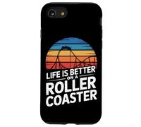 Life Is Better On A Roller Coaster Theme Park Lover Case for iPhone SE (2020) / 7/8