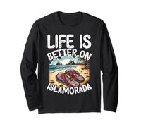 Life is Better On Islamorada Tropical Beach Vibes Long Sleeve T-Shirt