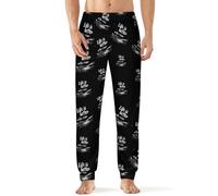 Life Is Better on River Men's Pajama Pants Lightweight Pjs Bottoms Lounge Pants Sleepwear Soft