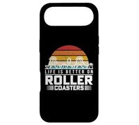 Life Is Better On Roller Coasters Retro Vintage Theme Park Case for iPhone Air