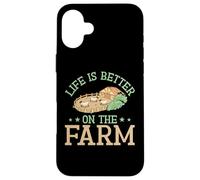 Life is better on the Farm Case for iPhone 16 Plus