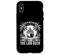 Life is better on the Lido Deck Cruising Case for iPhone X/XS