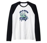 Life is Better on the Reef - Reef Raglan Baseball Tee