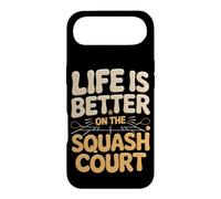 Life Is Better On The Squash Court Case for iPhone Air