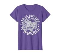 Life Is Better On Two Wheels | Biker Motorcycle T-Shirt