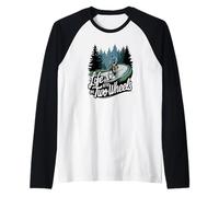 Life is Better On Two Wheels Scenic Cycling Adventure Raglan Baseball Tee