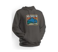 Life Is Better Outdoors Hoodie Bad Zebedee Grey M