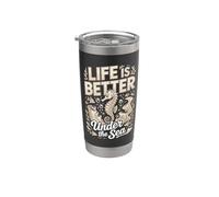Life is Better Under The Sea Stainless Steel Insulated Tumbler