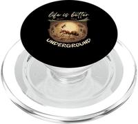 Life Is Better Underground Ant Keeper Humor PopSockets PopGrip for MagSafe