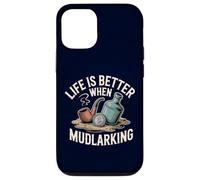 Life is Better When Mudlarking Treasure Hunter Beachcombing Case for iPhone 12/12 Pro