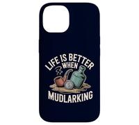 Life is Better When Mudlarking Treasure Hunter Beachcombing Case for iPhone 14