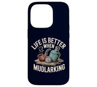 Life is Better When Mudlarking Treasure Hunter Beachcombing Case for iPhone 14 Pro