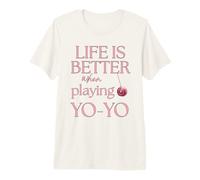 Life is Better When Playing YoYo for Yo-Yo Lover Premium T-Shirt