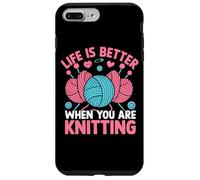 Life Is Better When You Are Knitting Yarn Case for iPhone 7 Plus/8 Plus