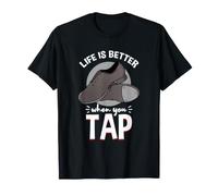 Life is Better When You Tap Step Dancer Gift T-Shirt