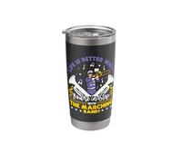 Life is Better When You're in Step - Marching Band Stainless Steel Insulated Tumbler