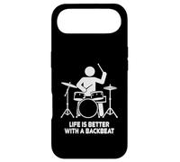 Life is Better with a Backbeat Funny Drummer Design Case for iPhone Air