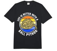 Life is Better with a Ball Python Comfort Colors Adult Heavyweight T-Shirt