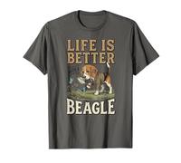 Life is Better with a Beagle Dog Lover T-Shirt