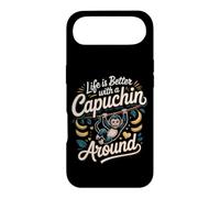 Life Is Better With a Capuchin Around Monkey Primate Case for iPhone Air
