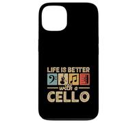 Life Is Better With A Cello Orchestra Musician Cellist Case for iPhone 13