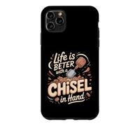 Life Is Better With a Chisel in Hand Sculpting Pottery Clay Case for iPhone 11 Pro Max