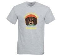 Life Is Better With A Dachshund Dog Pet Novelty T Shirt (Ash, XL)