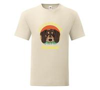 Life Is Better With A Dachshund Dog Pet Novelty T Shirt (Natural, XL)