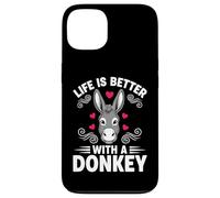 Life Is Better With A Donkey Case for iPhone 13