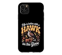 Life Is Better With a Hawk on the Glove Falconry Case for iPhone 11 Pro Max