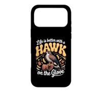 Life Is Better With a Hawk on the Glove Falconry Case for iPhone 17 Pro Max