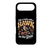 Life Is Better With a Hawk on the Glove Falconry Case for iPhone Air