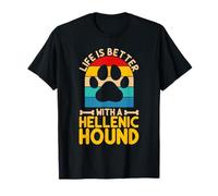 Life is better with a hellenic hound T-Shirt