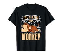 Life Is Better With A Monkey T-Shirt