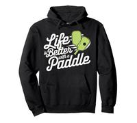 Life Is Better With A Paddle Pickleball Pullover Hoodie