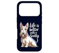 Life is Better with a Scotty Cute Scottish Terrier Dog Lover Case for iPhone 17 Pro