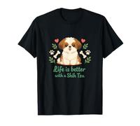Life is Better with A Shih Tzu Cute Dog Lover T-Shirt