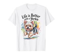 Life is Better with a Yorkie T-Shirt