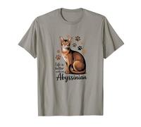 Life is Better with an Abyssinian, Sl rown Cat T-Shirt