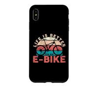 Life is better with an e-bike electric bike battery Case for iPhone XS Max